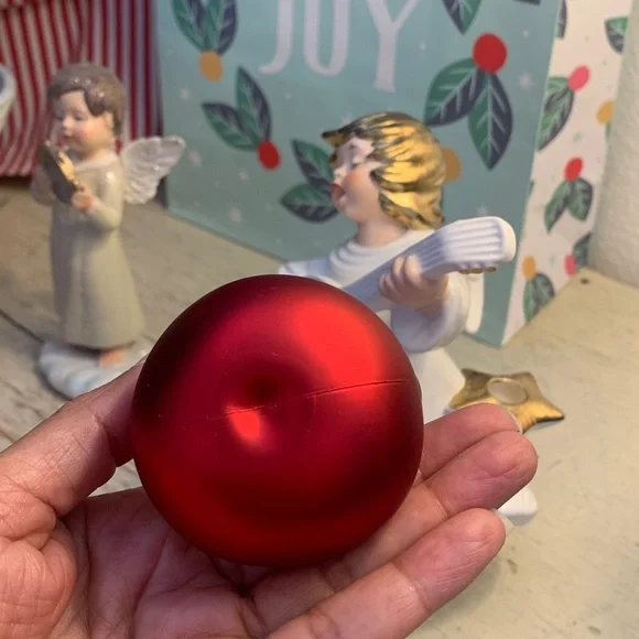 4 pc 🍎 IKEA Apple Christmas ornaments decorations holiday decor red fruit new - Picture 14 of 15